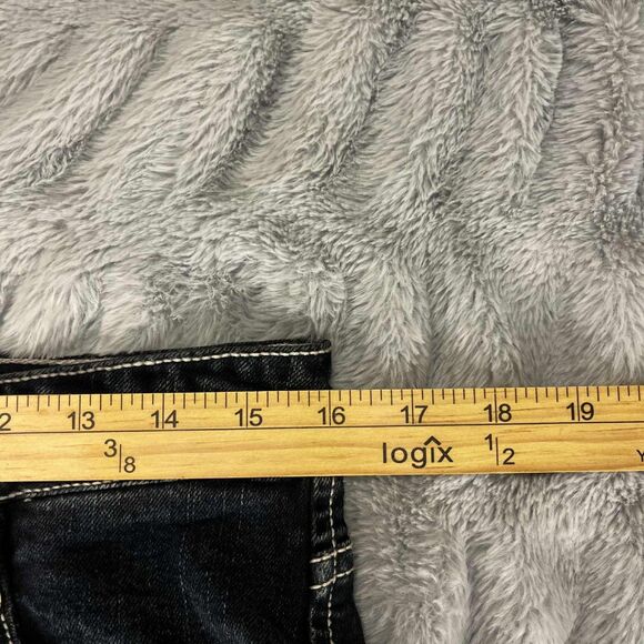 Hincapie Jeans Women 8 R Bootcut Dark Wash Stretch Denim Embroidered Western NWT - Picture 11 of 13